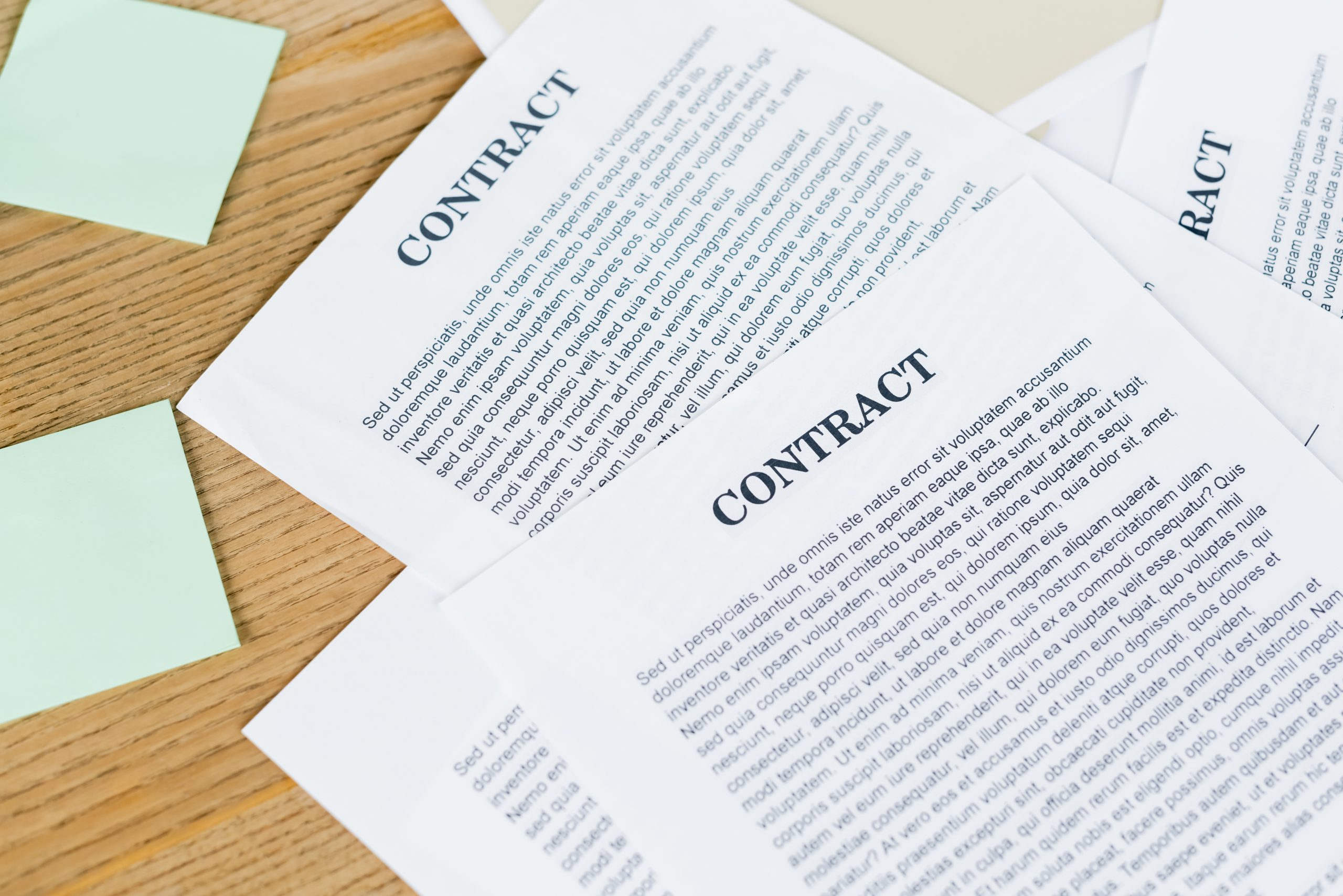 copy and paste contracts